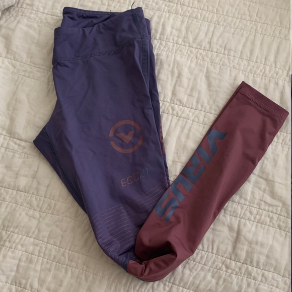 Virus Pants - Virus Intl pink and purple Leggings